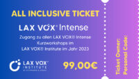 Das All Inclusive Ticket LAX VOX® Intense in Lila
